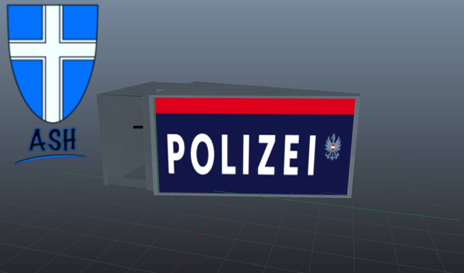 ASH — Austrian Skinning Hub, Entwurf für einen Fahrzeugskin